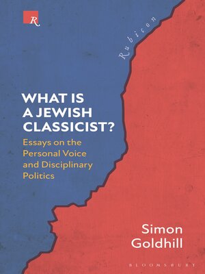 cover image of What Is a Jewish Classicist?